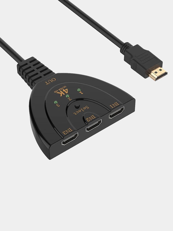 Разветвитель HDMI на 3 порта HDMI с поддержкой 4K
