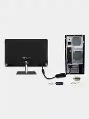 Кабель-адаптер DVI-D папа на VGA мама