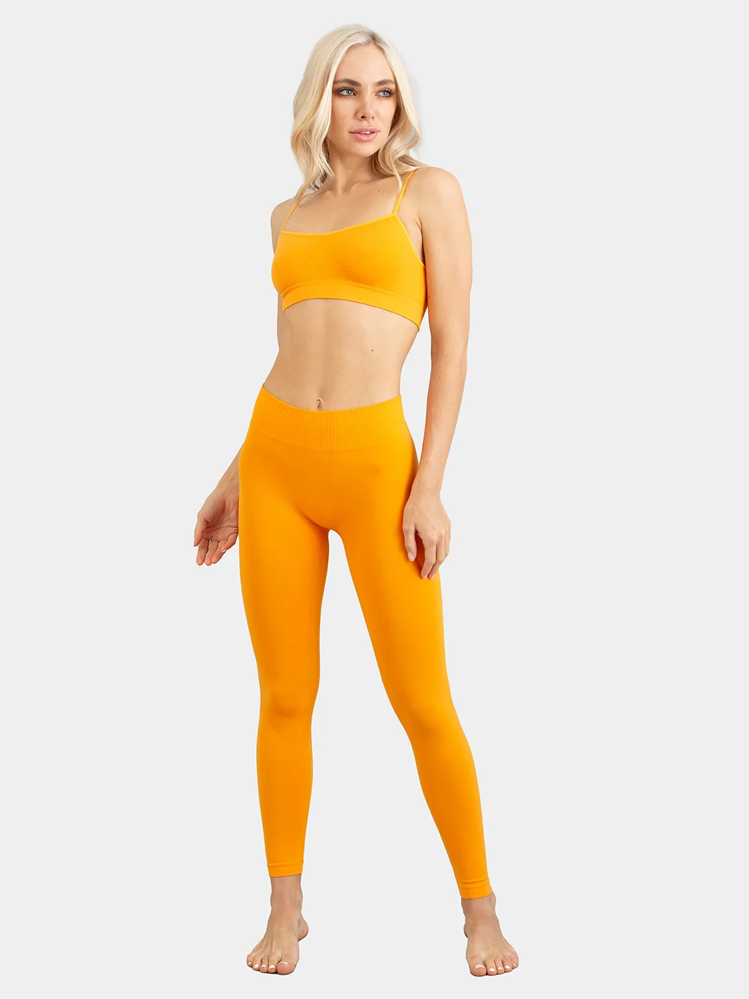 Желтый легинсы Giulia Leggings 01