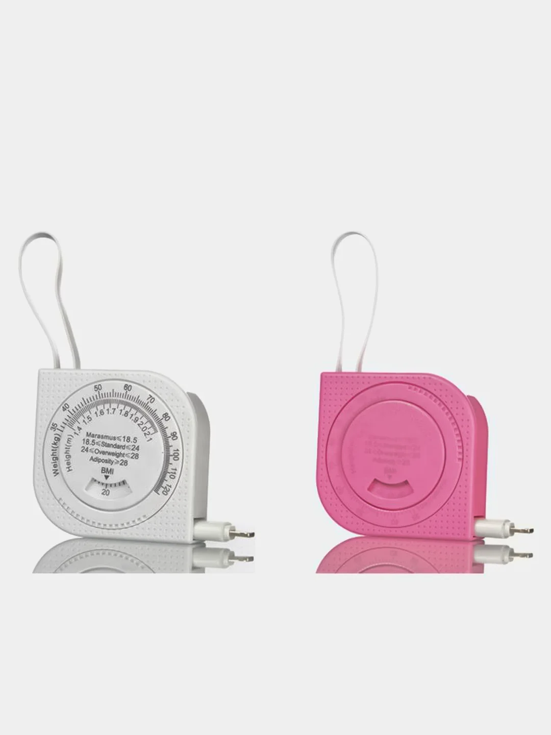Кабель Micro USB + Lightning 3 в 1 рулетка (измерительная лента), 1 м