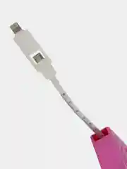 Кабель Micro USB + Lightning 3 в 1 рулетка (измерительная лента), 1 м