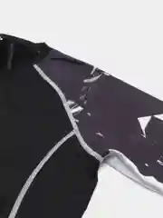 Спортивный мужской костюм для занятий спортом 2в1 : рашгард и тайтсы