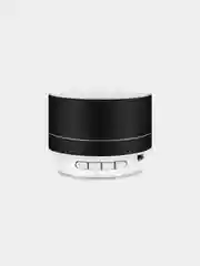 Черный портативная Bluetooth-колонка с подсветкой Mini Speaker А10