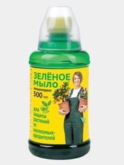 Зеленое мыло для защиты растений от насекомых, концентрат, 500 мл
