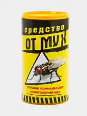 Отрава ОТ МУХ, ос, моли, готовая приманка, гранулированная, с удобным дозатором