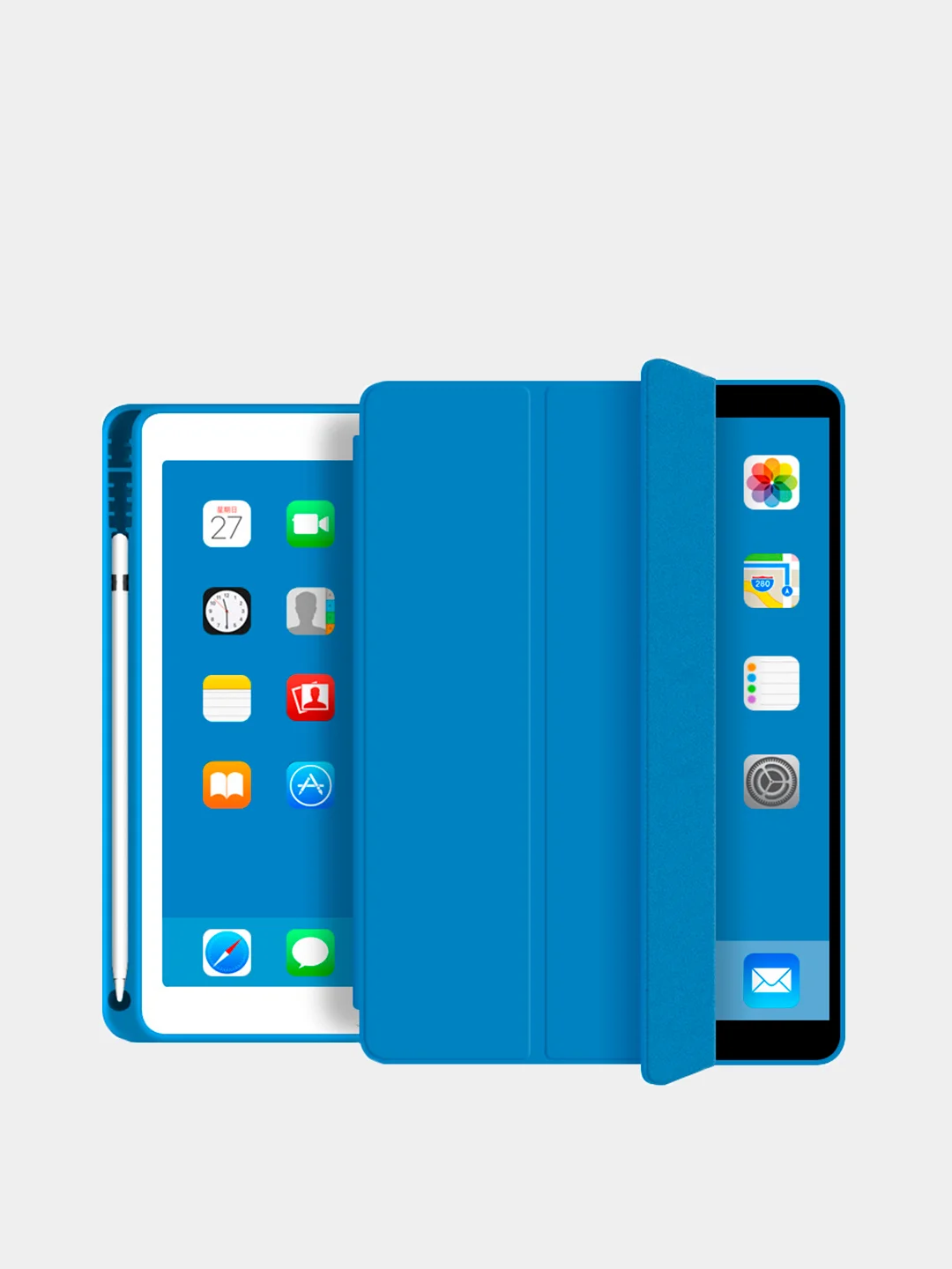 Голубой чехол книжка для Apple iPad Pro 11 (2020) Smart Case