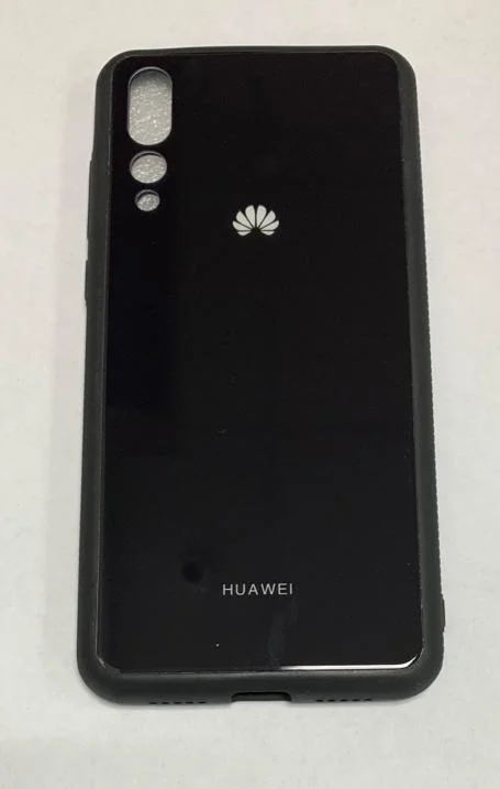 Черный чехол Silicone Case для Huawei P20