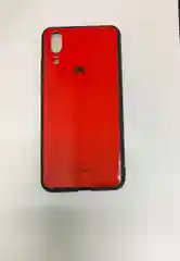 Красный чехол Silicone Case для Huawei P20