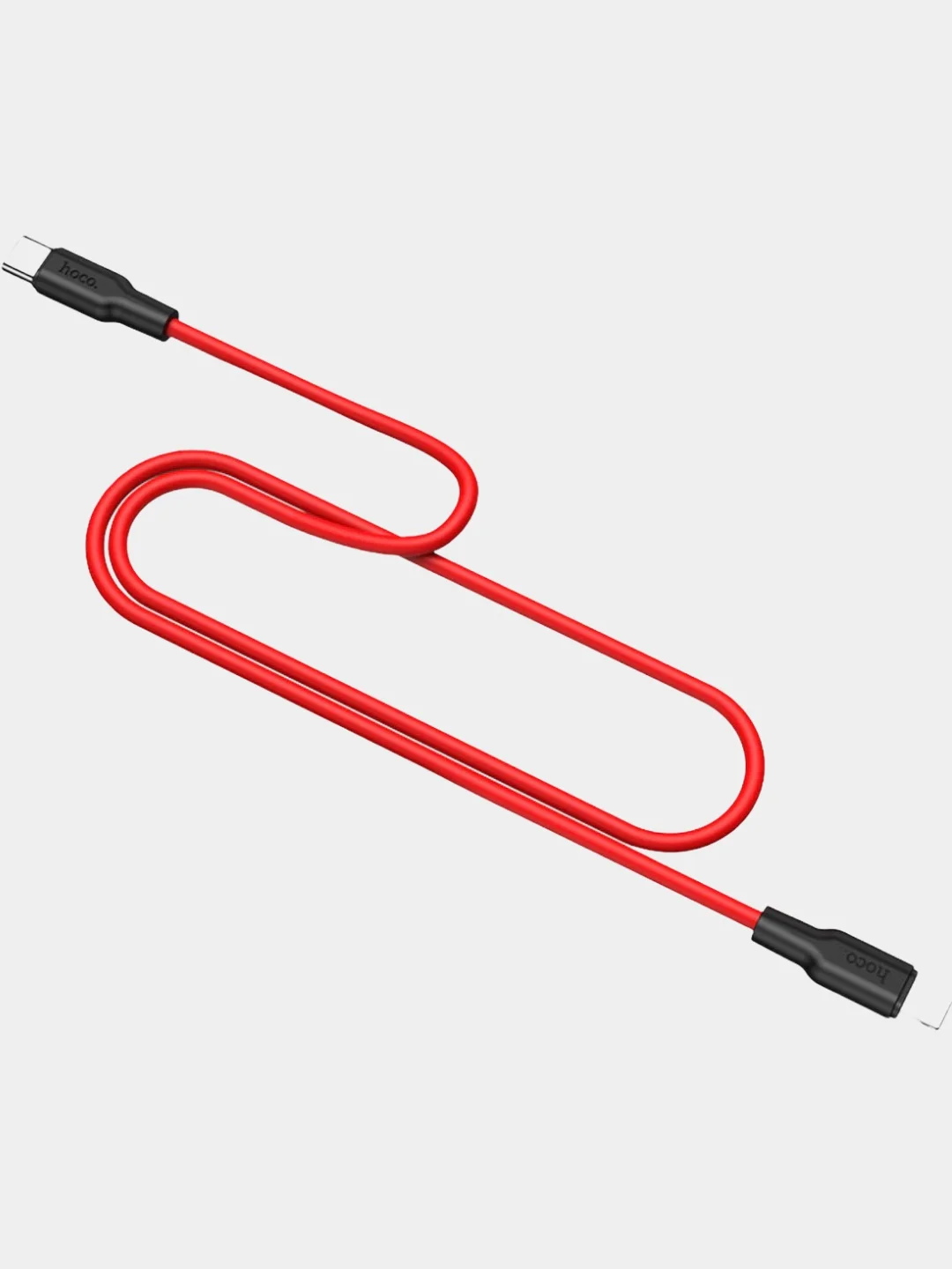 Белый кабель силиконовый Type-C - Lightning Hoco X21 Plus (PD) Для iPhone, iPad, iPod, AirPods
