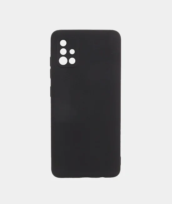 Черный чехол силиконовый для Samsung А50/A50S/A30S А11/М11 A02S