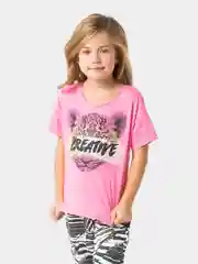 Футболка для девочки Crockid