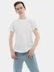 Белый футболка мужская, хлопок 100%