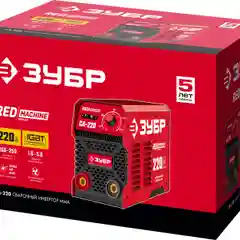 Сварочный аппарат инверторный ЗУБР СА-220, 220 А,