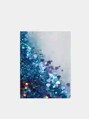 Синий чехол для Samsung S10 переливашка