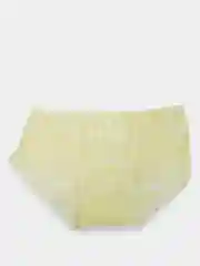 Желтый женские кружевные трусы слипы