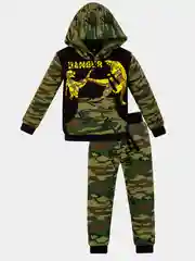 Хаки костюм для мальчика Утенок, хаки