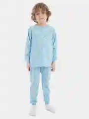 Голубой детский костюм