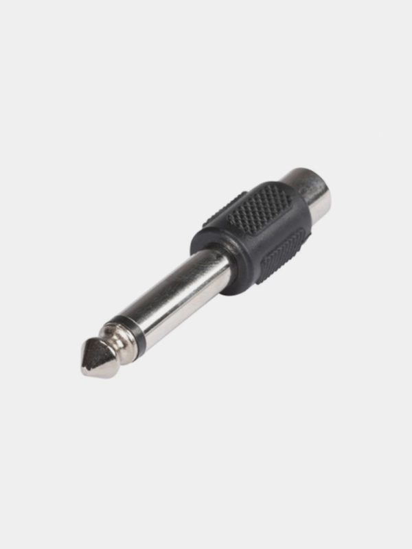 Переходник аудио RCA - 6,3 мм jack