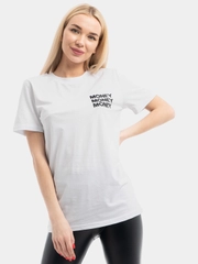 Футболка Make money not friends 21, белый