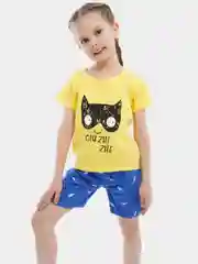 Желтый хлопковые детские комплекты для дома и детского сада, для мальчиков