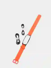Ремешок для Xiaomi mi band 3, 4, 5, 6, фирменный силиконовый, с металлической капсулой