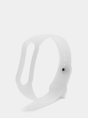Ремешок для Xiaomi Mi Band 5 / 6, силиконовый, прозрачный