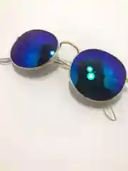 Синий солнцезащитные женские очки
