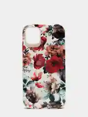 Коричневый кожаный чехол для