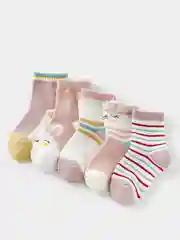 Лавандовый носки детские, 5 пар