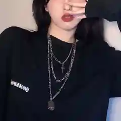 Желтый цепочка чокер, унисекс
