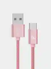 Розовый кабель HOCO X2 Type-C для Android (1м, 3A)