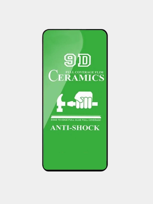 Керамическая защитная пленка 9D для смартфона Samsung Galaxy A21, полное покрытие