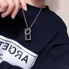 Серый мужская цепочка на шею с подвеской из титановой стали, стальное украшение для мужчин