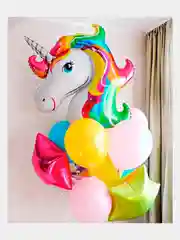 Шар "Единорог" 105см