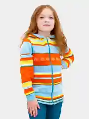 Оранжевый кардиган Golden Kids Art для девочек на молнии