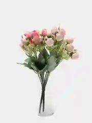 Багровый ранункулюс букет искусственные цветы, пионы, камелии, розы, осока, растения, зелень