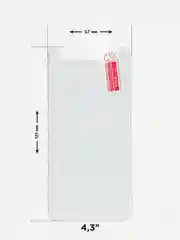 Защитное стекло универсальное 4", 4.3", 4.5", 5", 5.3", 5.5", 5.7"