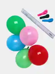 Желтый шар латексный, пастель Микс, 1 штука