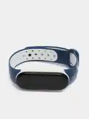 Багровый ремешок для Xiaomi Mi Band 5 / 6 / 7 cиликоновый спортивный (Сяоми ми бенд))