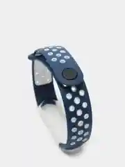 Багровый ремешок для Xiaomi Mi Band 5 / 6 / 7 cиликоновый спортивный (Сяоми ми бенд))