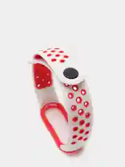 Коралловый ремешок для Xiaomi Mi Band 5 / 6 / 7 cиликоновый спортивный (Сяоми ми бенд))