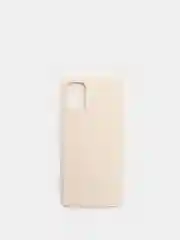 Бежевый меланж чехол для Samsung Galaxy S8, S8 Plus, S10, S10E, S10 Plus, A51, A71, S20, S21, S21 Plus