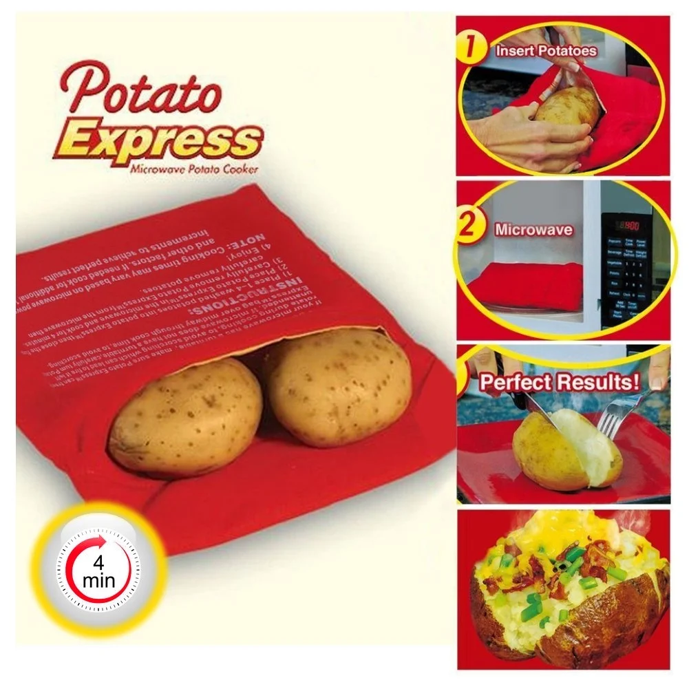 Potato Express мешок для картошки, экспресс-готовка 4 минуты