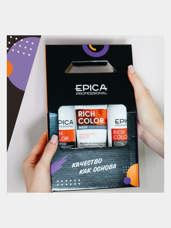 Набор для окрашенных волос Rich Color Epica Professional