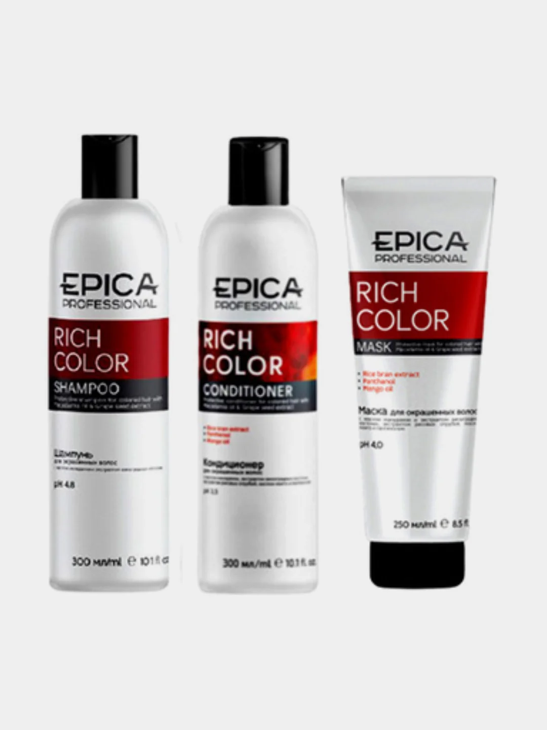Набор для окрашенных волос Rich Color Epica Professional