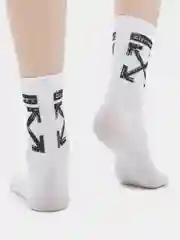 Белые мужские носки, размер: 41-47 (one-size)