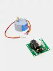 Ардуино (Arduino) шаговый мотор (двигатель) 28YBJ-48 драйвер на микросхеме ULN2003