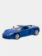 Черный металлическая машинка 1:32 Porsche Carrera GT KT5081D