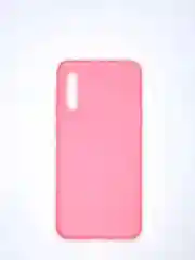Розовый чехол силиконовый для Samsung Galaxy A51