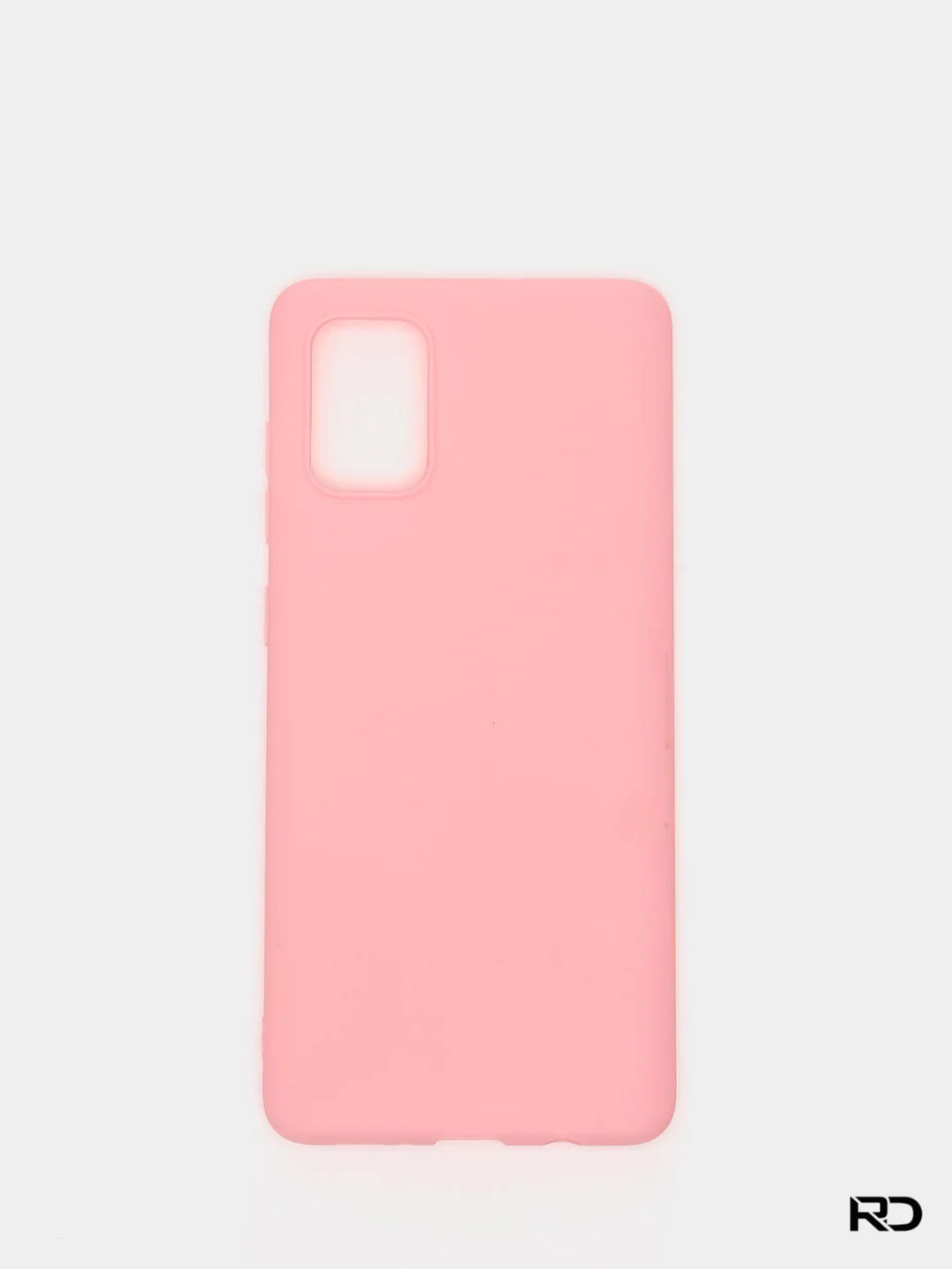 Розовый чехол мягкий накладка для Realme C21, C11, C15, C3, C20, 8